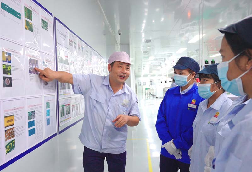 Training at Sihui, China HQ