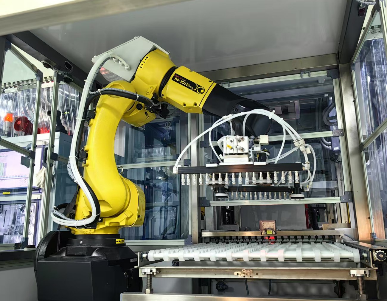 FQC automated PCB handling robot